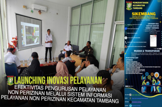 Inovasi Pelayanan Kecamatan Tambang dalam Pelayanan Non-Perizinan Melalui Sistem Informasi